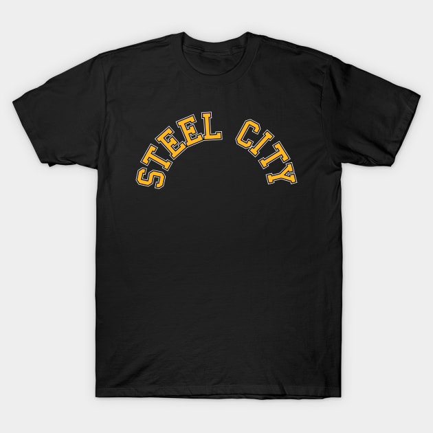 Pittsburgh 'The Burgh' Steel City Baseball Fan Shirt T-Shirt by CC0hort